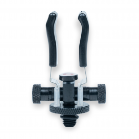 Garda klipy, hrazdy, uši - Klip na prut nastavitelný černý