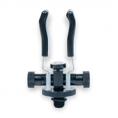 Garda klipy, hrazdy, uši - Klip na prut nastavitelný černý