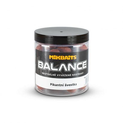 Mikbaits Spiceman balance 250ml - Pikantní švestka 20mm Mikbaits Spiceman balance 250ml - Pikantní švestka 20mm