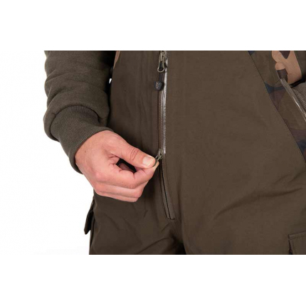 Fox Kalhoty RS25K Khaki Salopettes