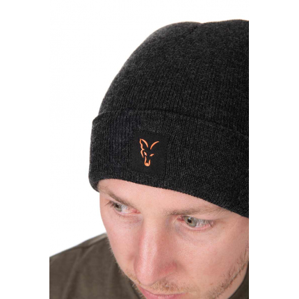Fox Čepice Collection Beanie Black Orange