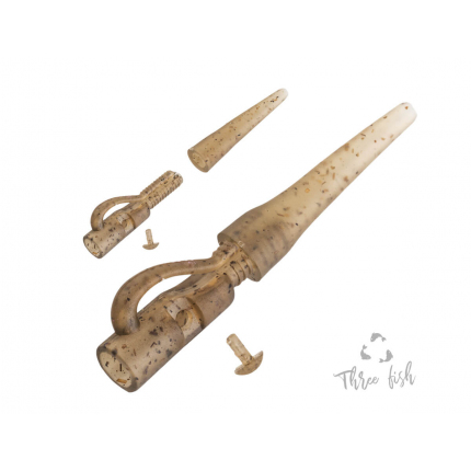 Zfish Závěsky Lead Clip Set & Tail Rubber Cone 6 ks