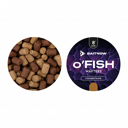 BaitNow Wafters Method Feeder O'fish Fish Betaine Vel. 8 24g Balení 1 Ks