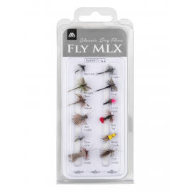 Mikado Sada Umělé Mouchy Dry Flies Barbed 1 Ks