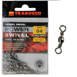 Trabucco obratlík Barrel Swivel 12ks|vel.8 (20kg)
