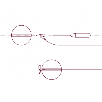 Delphin Zarážka Qstop Oranžová