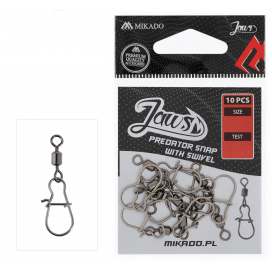 Mikado Karabina S Obratlíkem Jaws Predator 093 / Xs Bal.10ks