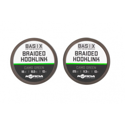 Korda Šňůrka Basix Braided Hooklink 10m