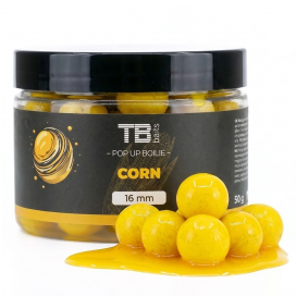 TB Baits Plovoucí Boilie Pop-Up Corn + NHDC 50 g 16 mm TB Baits Plovoucí Boilie Pop-Up Corn + NHDC 50 g 16 mm