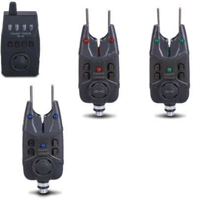 Saenger hlásič záběru Carp Voice R-4 sada 3+1 červená, zelená, modrá Saenger hlásič záběru Carp Voice R-4 sada 3+1 červená, zelená, modrá