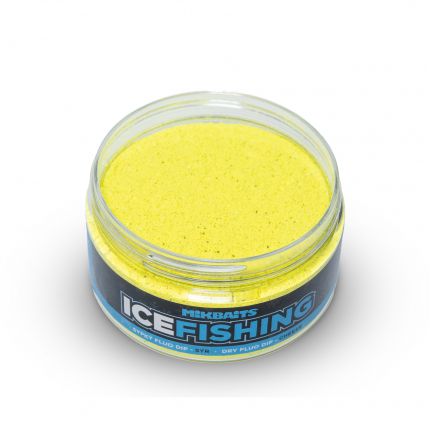 Mikbaits ICE FISHING range - Sypký fluo dip Sýr 100ml