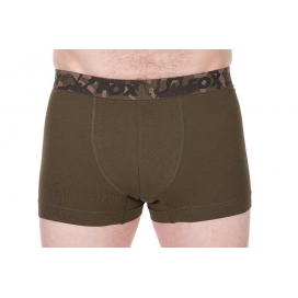 Fox Trenýrky Boxer Shorts Khaki/Black 2 ks
