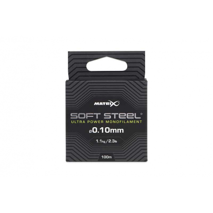 Matrix Vlasec Soft Steel Ultra Power Monofilament 100 m