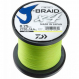 Daiwa Šňůra J-Braid X4 Žlutá 0,10mm/3,8kg