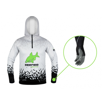 Delphin Tričko S Kapucí UV Armor 50+ Reaxe