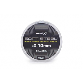 Matrix Vlasec Soft Steel Ultra Power Monofilament 100 m