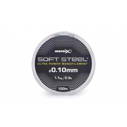 Matrix Vlasec Soft Steel Ultra Power Monofilament 100 m