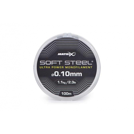 Matrix Vlasec Soft Steel Ultra Power Monofilament 100 m