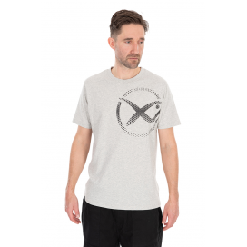 Matrix Large Mesh Logo T-Shirt - Grey