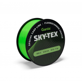 Garda vlasce - SKY-TEX fluo zelený 600m 0,35mm 11kg