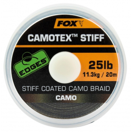 Fox Návazcová Šňůrka Edges Camotex Stiff 20 m