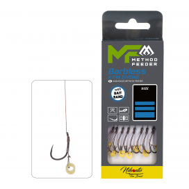 Mikado Mf Rig With Bait Band Barbless Hooks No 12 Db / Braid: 0.12mm/10cm 8 Pcs.