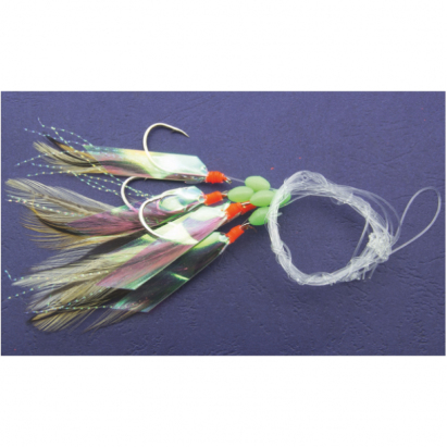 Mistrall systém pro lov makrel 0,60mm velikost háčku 3/0 bílá