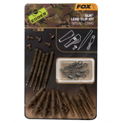 Fox Závěska Edges Camo Slik Lead Clip Kit