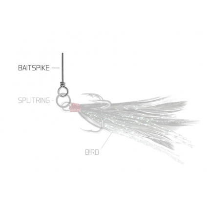 Delphin Nástrahový Osten Baits Spike 10 ks L/30mm/10ks