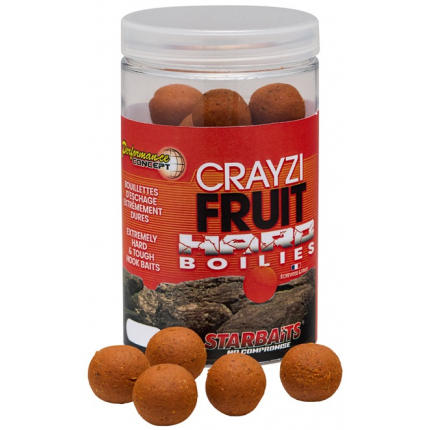 Starbaits Hard Boilies Crayzi Fruit 200g 