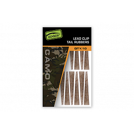 Fox Edges Camo Lead Clip Tail Rubbers