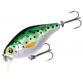 Mikado Wobler Fishunter Bold Head 4cm/rainbow Trout Plovoucí 1 Ks