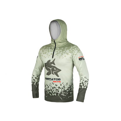 Delphin Tričko S Kapucí UV Armor 50+ Predator