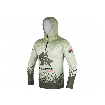 Delphin Tričko S Kapucí UV Armor 50+ Predator