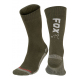 Fox Ponožky Collection Socks Zeleno Stříbná Black / Orange Thermolite long sock 6 - 9 (Eu 40-43)