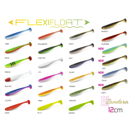 Umělá nástraha Delphin ZANDERA FlexiFLOAT UVs / 5ks 12cm/MudGOLD Umělá nástraha Delphin ZANDERA FlexiFLOAT UVs / 5ks 12cm/MudGOLD