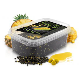 Delphin Pelety Reaxe Ready&Go Pellet Box + Booster a Nástrahy Kukuřice-Ananas 400 g