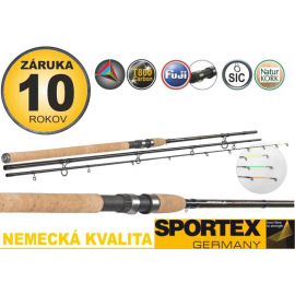 Sportex Prut Xclusive Feeder NT Light 3,3 m 40-80g 2-díl