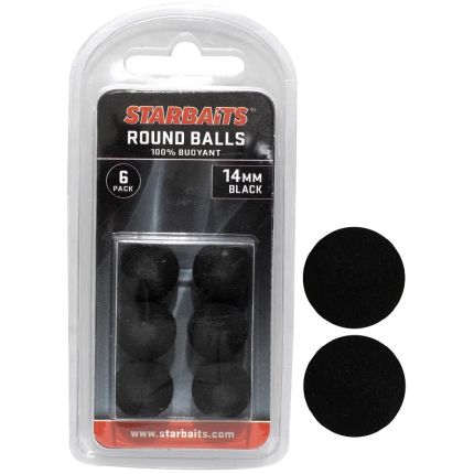 Starbaits Nástraha Round Balls 14mm 6ks
