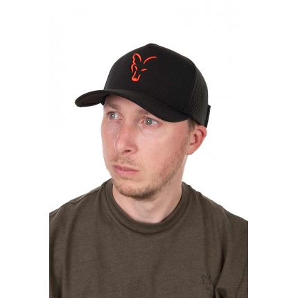Fox Kšiltovka Collection Baseball Cap Black Orange