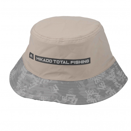Mikado Klobouk Bucket Hat Oboustranný S Upf Filtrem Šedý 