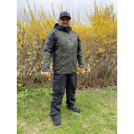 Daiwa Kalhoty Rainmax Bibs Carbon