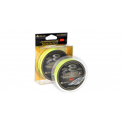 Mikado Pletená Šňůra Nihonto Octa Braid 150m Fluo 
