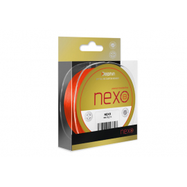 Delphin NEXO 8 / fluo oranžová 0,25mm 41,6lbs 300m