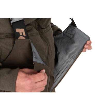 Fox Kalhoty RS25K Khaki Salopettes