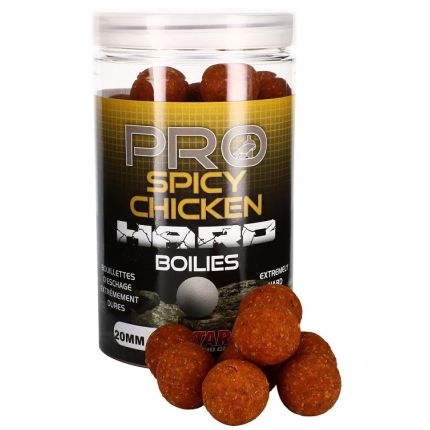 Starbaits Boilies Pro Spicy Chicken Hard Boilies 200 g