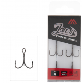 Mikado Trojháčky  Jaws Strong Trojitý Vel. 1/0 6 Ks