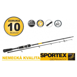 Sportex Prut Black Pearl GT-3 Baitcast 2,1 m 20 g 2-díl