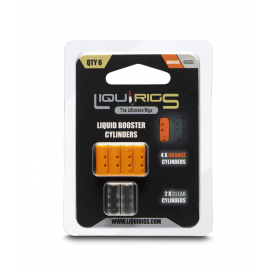 Liquirigs - Liquid Zig Booster kapsle, oranžová a čirá 4+2ks