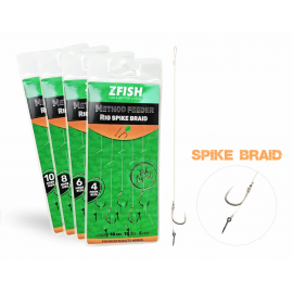 Zfish Návazec Method Feeder Rig Spike Braid 10 cm 5 ks